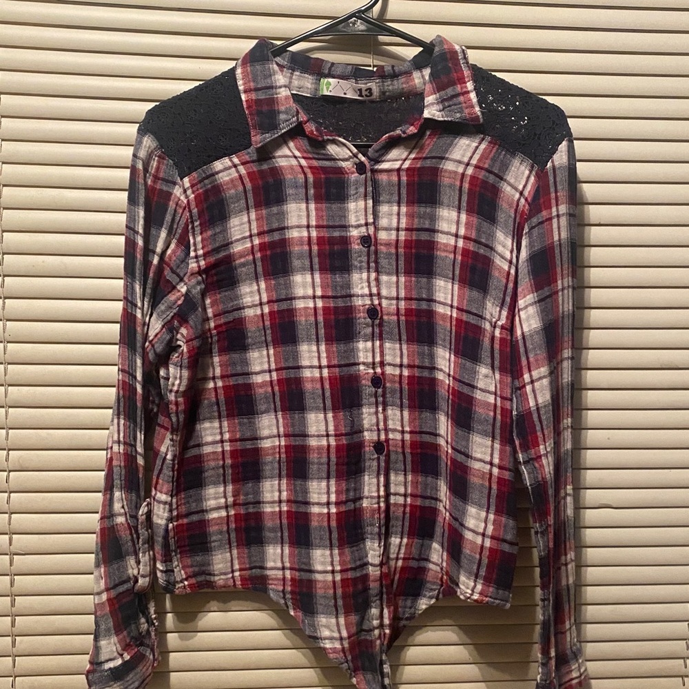 plaid shirt